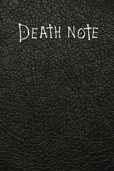 Paperback Death Note Notebook with rules: Death Note With Rules - inspired from the Death Note movie 6 by 9 inches Book