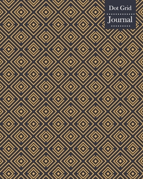 Paperback Dot Grid Journal: Notebook Planner with Art Deco Themed Cover Design Book