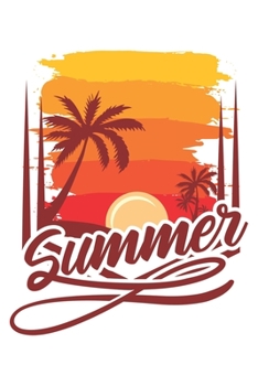 Summer: Urlaub Strand Geschenk Für Reisende Dina5 Blanko Notizbuch Tagebuch Planer Notizblock Malheft Kladde Journal Strazze