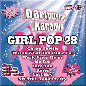 Music - CD Party Tyme Karaoke - Girl Pop 28 (8+8-song CD+G) Book