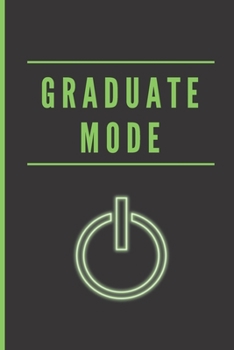 Paperback Graduate Mode: Lined Notebook Journal With Date Selection, 120 pages, A5 sized Book