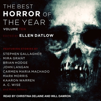 MP3 CD Best Horror of the Year Volume 10 Book