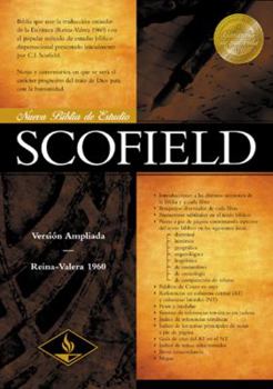 Bonded Leather New Scofield Study Bible-RV 1960 [Spanish] Book
