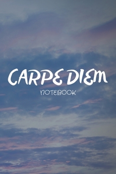 Paperback Carpe Diem: Blank Lined Notebook Book