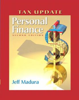 Hardcover Personal Finance Tax Update with Financial Planning Workbook and Software Book