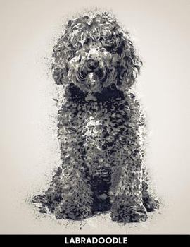 Paperback Labradoodle: Notebook with Alternate Lined and Blank Pages for Writing & Drawing Book