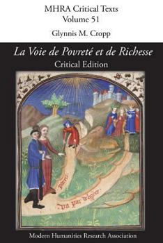 Paperback 'La Voie de Povreté et de Richesse': Critical Edition Book