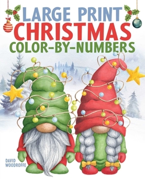Large Print Christmas Color by Numbers (Sirius Large Print Color by Numbers Collection)