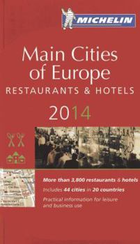 Paperback MICHELIN Guide Main Cities of Europe 2014 (Michelin Guide/Michelin) [French] Book