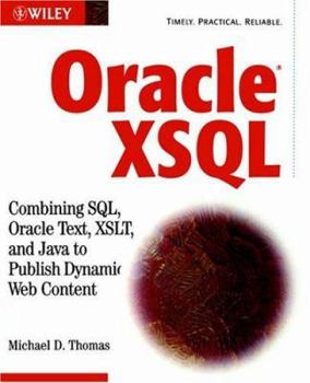 Paperback Oracle Xsql Book