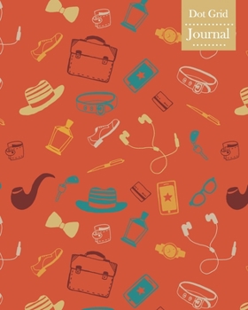 Paperback Dot Grid Journal: Notebook Planner with Hipster Themed Cover Design Book