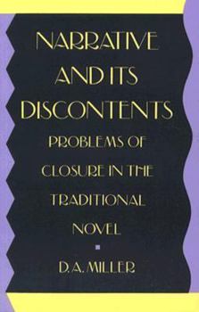 Paperback Narrative and Its Discontents: Problems of Closure in the Traditional Novel Book