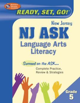 Paperback NJ Ask Grade 5 Language Arts Literacy Book