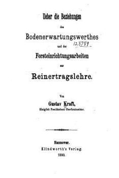 Paperback Ueber Die Beziehungen des Bodenerwartungswerthes [German] Book