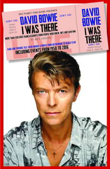 Paperback David Bowie: I Was There Book