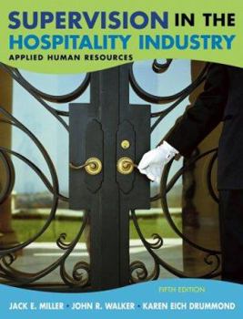 Hardcover Supervision in the Hospitality Industry: Applied Human Resources Book