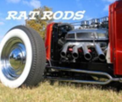 Paperback RAT RODS Book