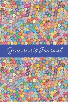Genevieve's Journal: Cute Personalized Name College-Ruled Notebook for Girls & Women - Blank Lined Gift Journal/Diary for Writing & Note Taking