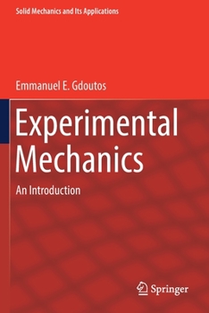 Paperback Experimental Mechanics: An Introduction Book