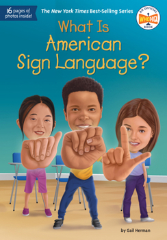 Paperback What Is American Sign Language? Book