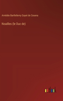 Hardcover Noailles (le Duc de) [French] Book