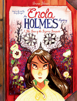 Hardcover Enola Holmes: The Case of the Bizarre Bouquets Book
