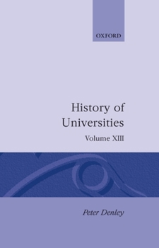 Hardcover History of Universities: 1994 Book