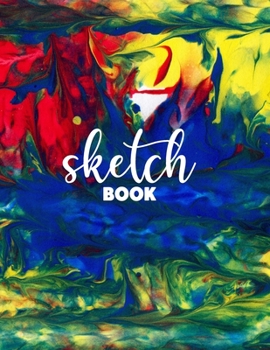 Paperback Sketchbook: 8.5" X 11", Personalized Artist Sketchbook: 120 pages, Sketching, Drawing and Creative Doodling. Book