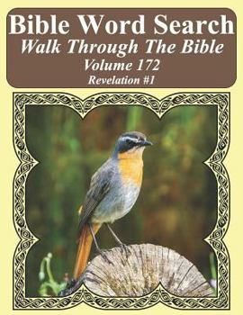 Paperback Bible Word Search Walk Through The Bible Volume 172: Revelation #1 Extra Large Print Book