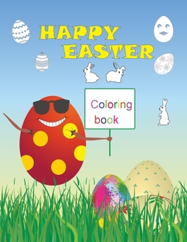Paperback Happy Easter: Coloring book