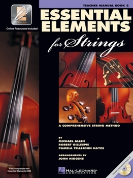 Paperback Essential Elements for Strings - Book 2 with Eei: Teacher Manual Book