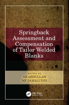 Paperback Springback Assessment and Compensation of Tailor Welded Blanks Book