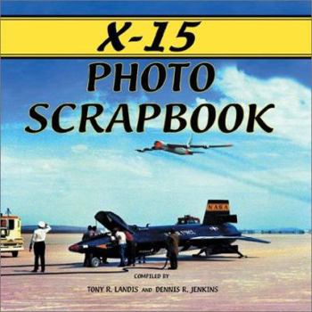 Paperback X-15 Photo Scrapbook Book