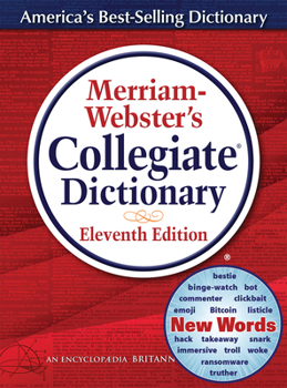Hardcover Merriam-Webster's Collegiate Dictionary Book