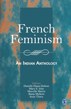 Paperback French Feminism: An Indian Anthology Book