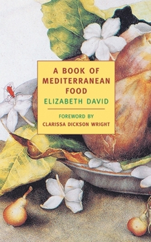 Paperback A Book of Mediterranean Food Book