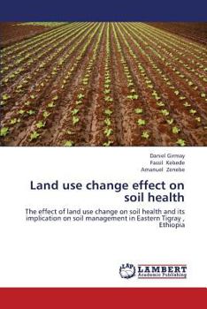 Paperback Land Use Change Effect on Soil Health Book