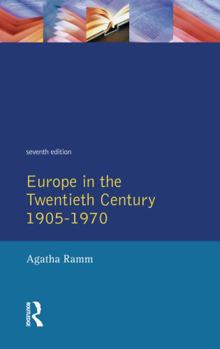 Hardcover Grant and Temperley's Europe in the Twentieth Century 1905-1970 Book