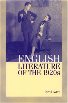 Hardcover English Literature of the 1920s Book