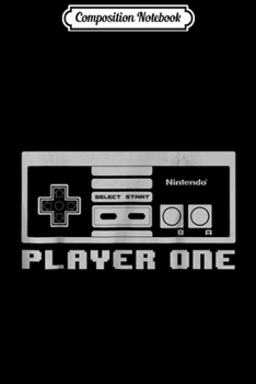 Composition Notebook: Nintendo NES Controller Player One 8-Bit Graphic  Journal/Notebook Blank Lined Ruled 6x9 100 Pages