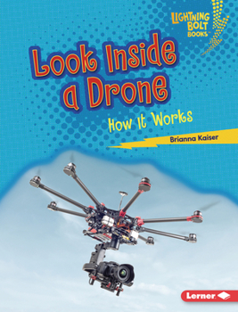 Library Binding Look Inside a Drone: How It Works Book