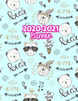 2020-2021 Planner: Two Year Calendar Organizer and Goal Journal | January 2020 - December 2021 Daily, Weekly and Monthly Planner Book with Back Sticker Expression Wall for 2 Years | Design Code 179969