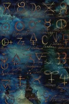 Paperback Grimoire Journal - Blank Book of Shadows: Alchemy Pattern Spell Book