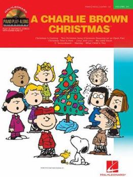 Paperback Charlie Brown Christmas Piano Play-Along Volume 34 Book/Online Audio [With CD] Book