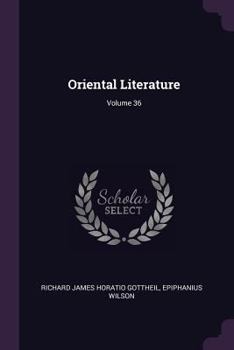 Paperback Oriental Literature; Volume 36 Book
