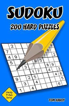 Paperback Sudoku 200 Hard Puzzles: Handy Pocket Series Book