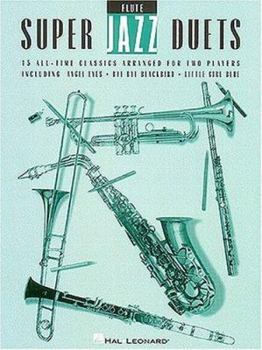 Paperback Super Jazz Duets Flute Book