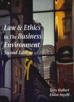 Hardcover Law and Ethics in the Business Environment Book