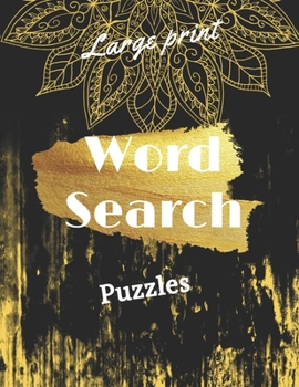 Paperback LARGE PRINT Word Search Puzzles: funster large print word search puzzles, large print word search, brain games large print word search, large print wo Book