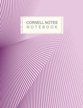Paperback Cornell Notes Notebook: Colorful Optical Illusion Patterned Soft Cover Cornell Method Note Taking System. Book